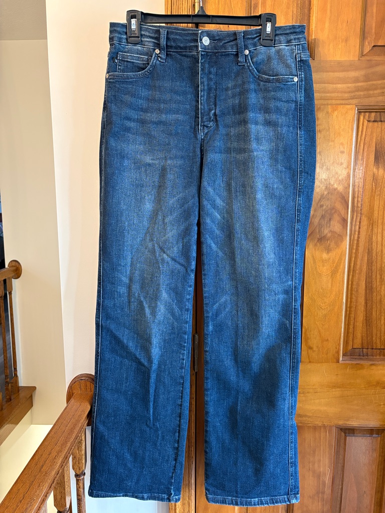 Judy Blue Women’s Straight Leg Jeans - Deep Blue Wash